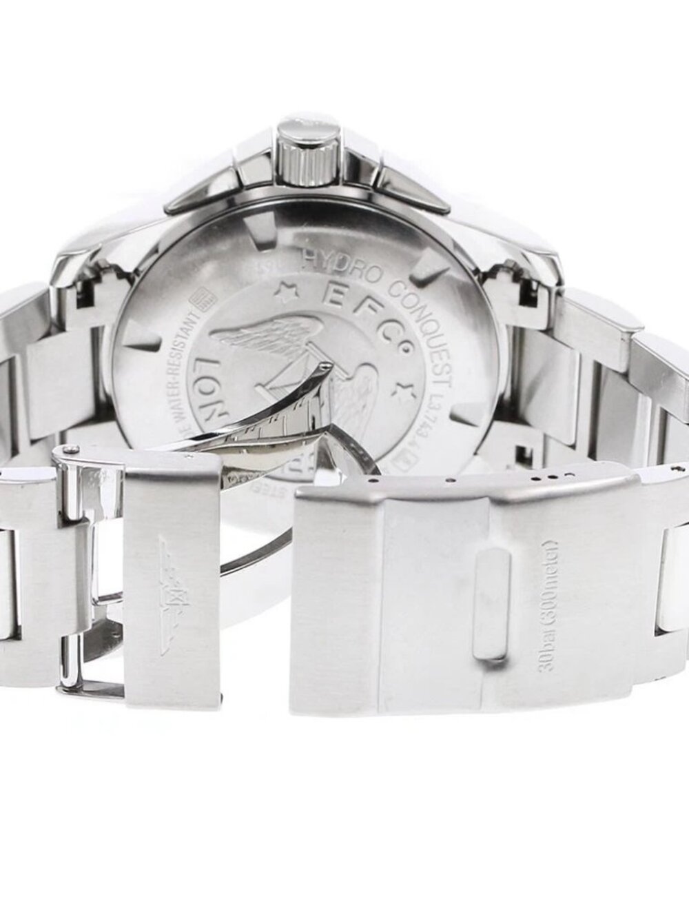 LONGINES Hydro Conquest L3.743.4 Chronograph black Dial Quartz Men's_916182 - Picture 4 of 6